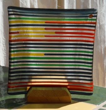 Stripes - Red, yellow, and teal - C9,500